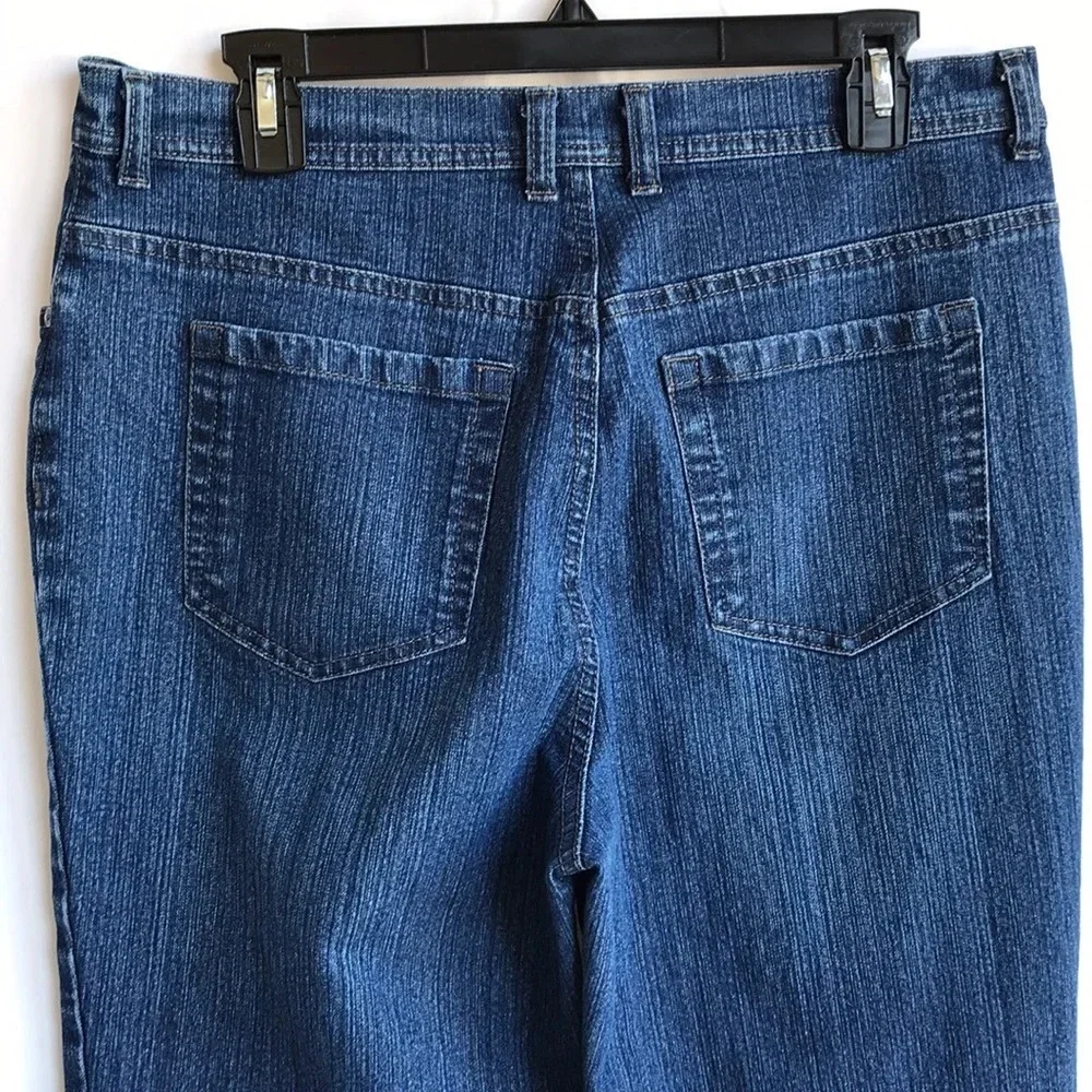 Style & Co. natural fit tapered leg blue jeans, 14 - Picture 7 of 12
